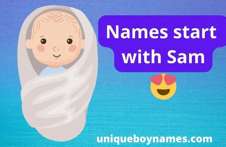 Names start with Sam