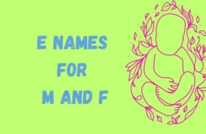 E Names for Male and Female