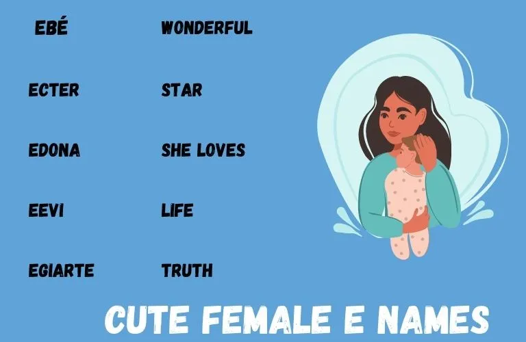 cute Female E Names