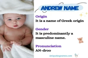 Andrew name meaning and origin