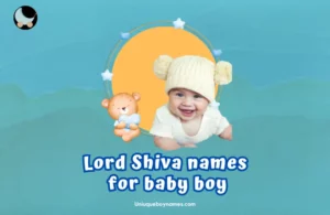 Lord Shiva names for baby boy